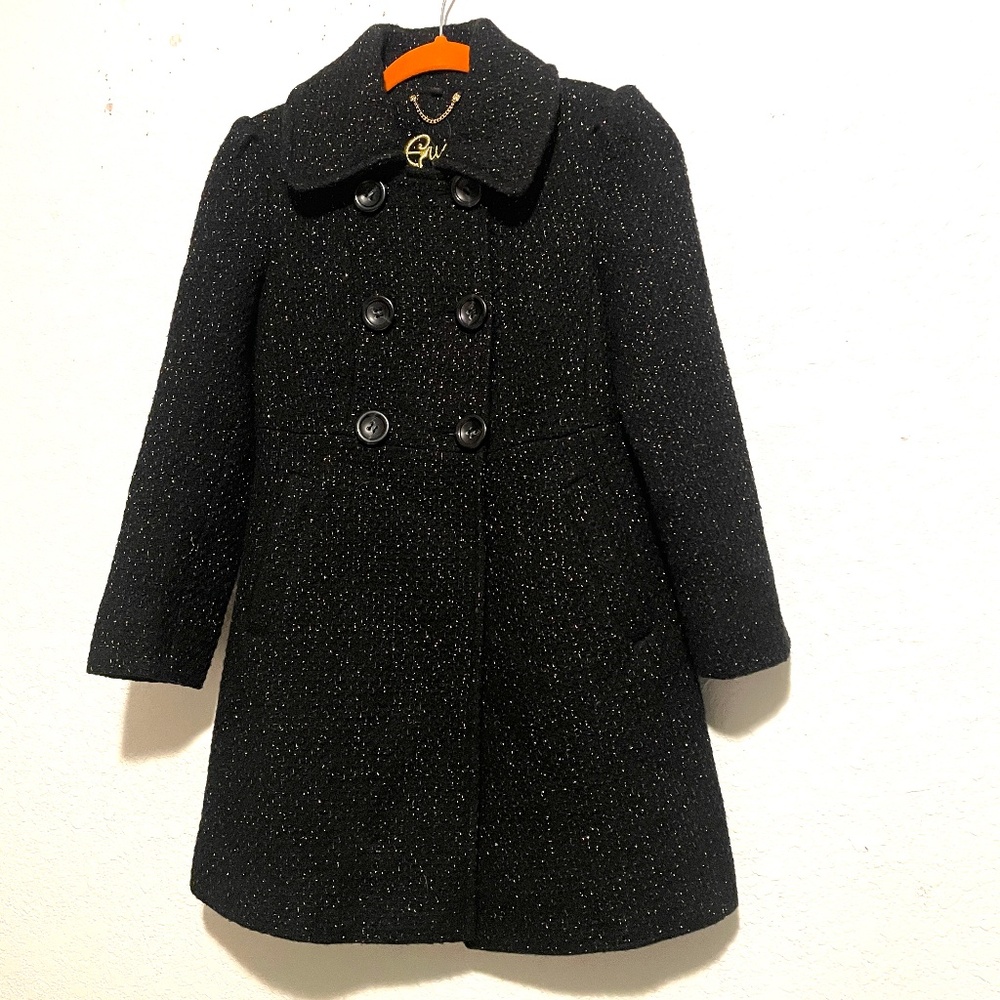Vintage GUESS Y2K Wool Blend Coat SZ S/P